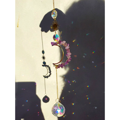 Lapač slnka Suncatcher Mesiac