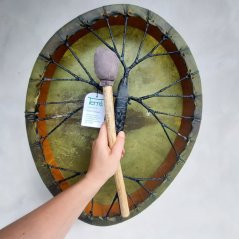 Šamanský bubon Strážca lesa ovál, 57 cm