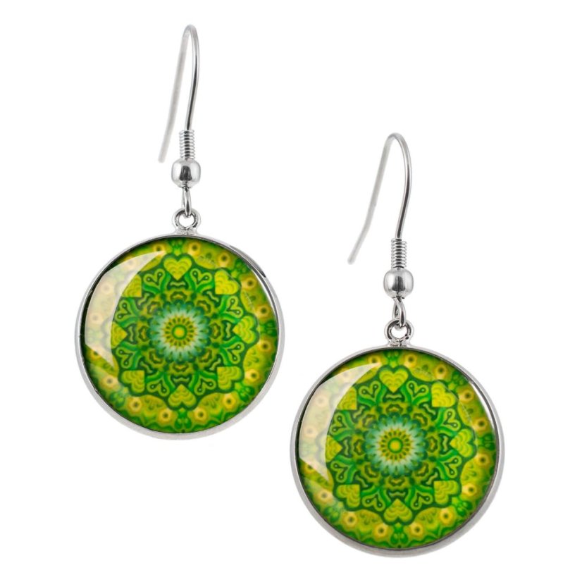 Náušnice visací Srdeční 4. čakra