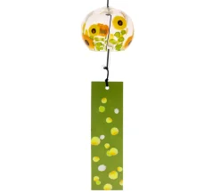 Zvonkohra Skleněný Furin Bell Feng Shui Himawari