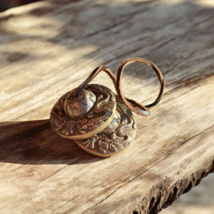 Tibetské činelky stredné bronzové Dračí