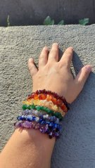 Sada 7 Čakrových náramků