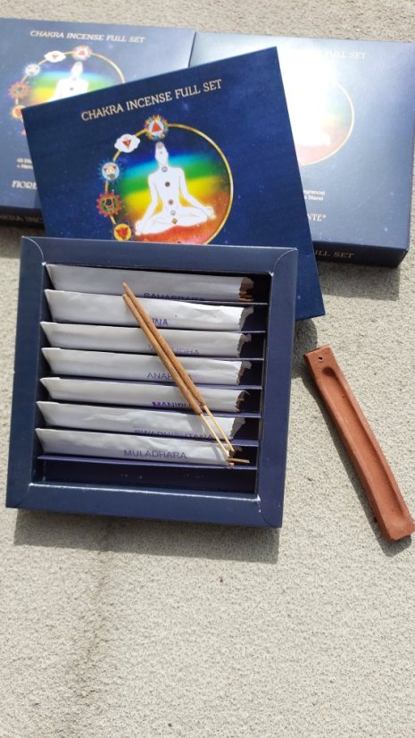 Darčeková sada čakrových vonných tyčiniek Fiore d'Oriente