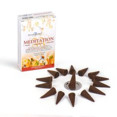 Vonné kužele Meditácia