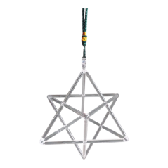 Krištáľová Merkaba stredná