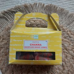 Vonné kužele Satya Čakry Tekoucí dým