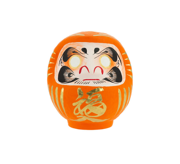 Rituální figurka Daruma Přátelství 12 cm