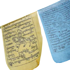 Tibetské buddhistické modlitební vlaječky velké