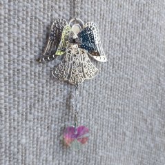 Lapač Slunce Anděl s křišťálovým srdcem – Feng Shui