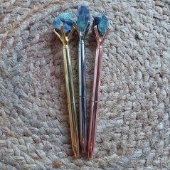 Propiska s minerálem - Fluorit