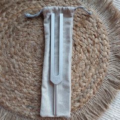 Therapeutic tuning fork Livers 317,83 Hz aluminum CZ