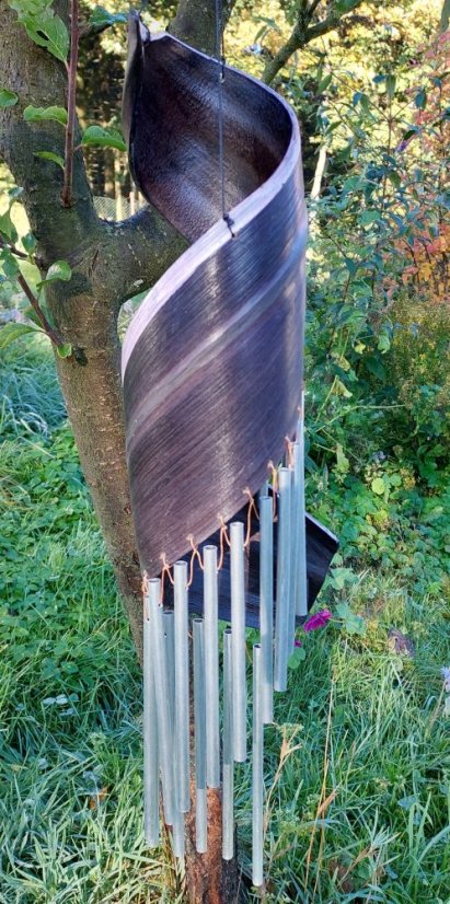 Kokosová zvonkohra Spirála čokoládová