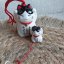 Zvonkohra Ceramic Furin Bell Maneki Neko Kuroshiro