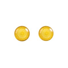 Náušnice pecky Solární 3. čakra
