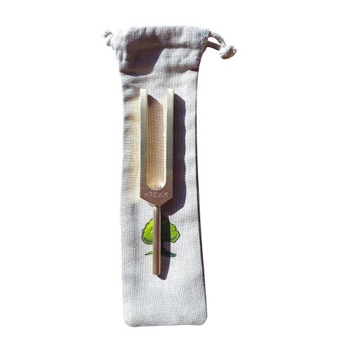 Terapeutická ladička 448 Hz mosaz Křemík