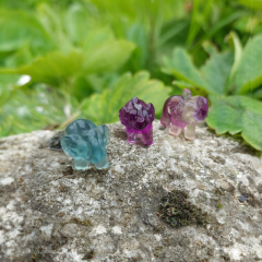 Soška Slon mini Fluorit