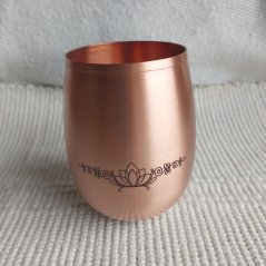 Měděný hrnek Lotos 350 ml