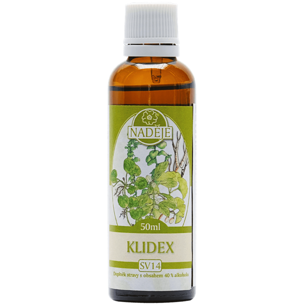 Tinktura Klidex - pozornost a pohoda