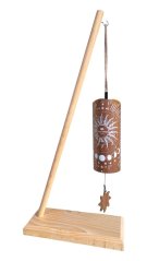 Zvonkohra Večer Luna Cosmic Bamboo Chime 432 Hz