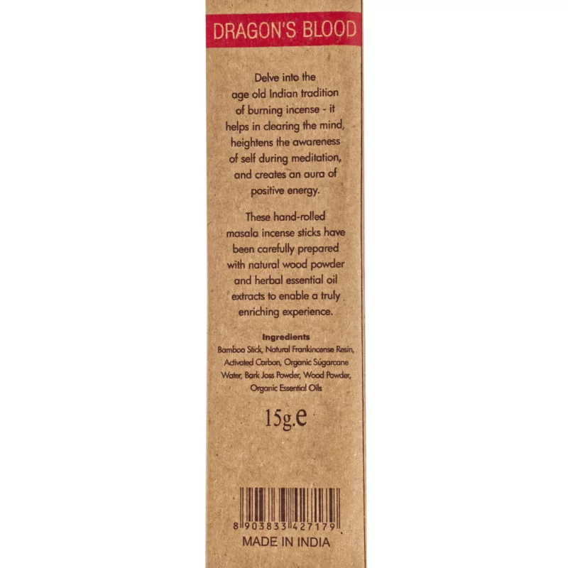 Vonné tyčinky Organic Masala Dračí krev
