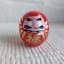 Rituální figurka Daruma Hodně štěstí 4,8 cm