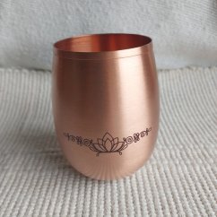 Měděný hrnek Lotos 350 ml