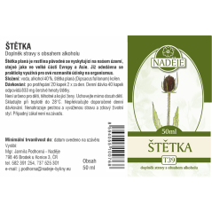 Tinktúra z bylín Štětka - podpora organismu