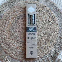 Vonné tyčinky Biela šalvia Kadidlo Sagrada