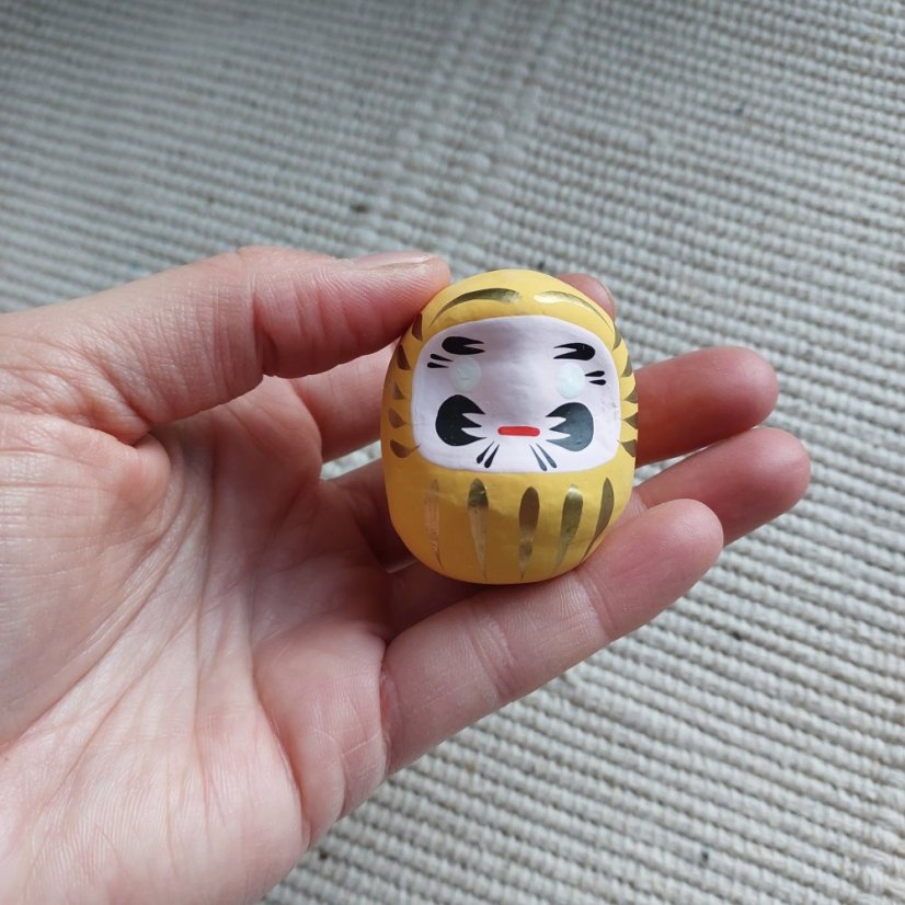 Rituální figurka Daruma Prosperita 4,8 cm