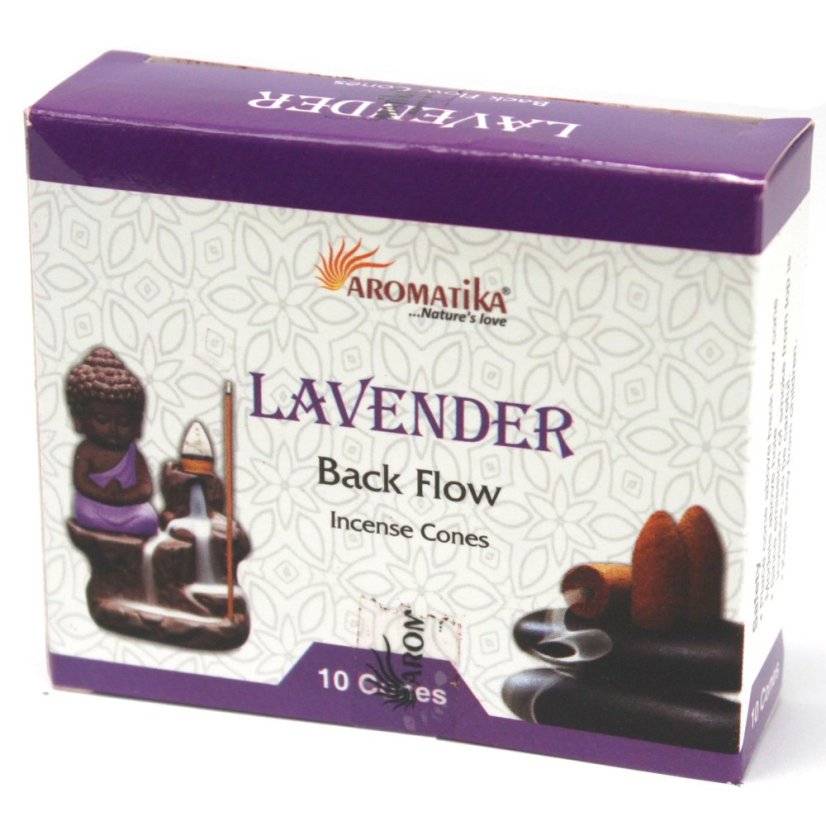 Vonné kužele Levanduľa Aromatika Backflow