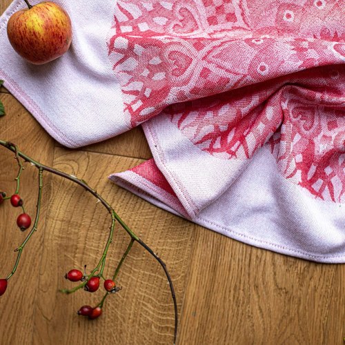 Čakrová utierka červená - koreňová čakra