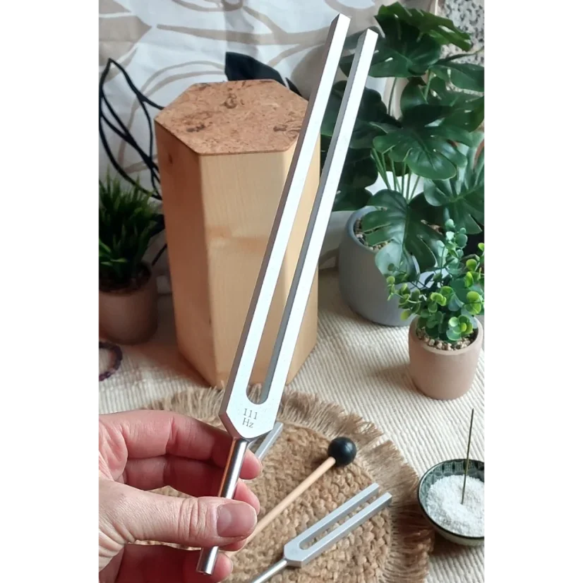 Therapeutic Tuning Fork 111 Hz Aluminum CZ