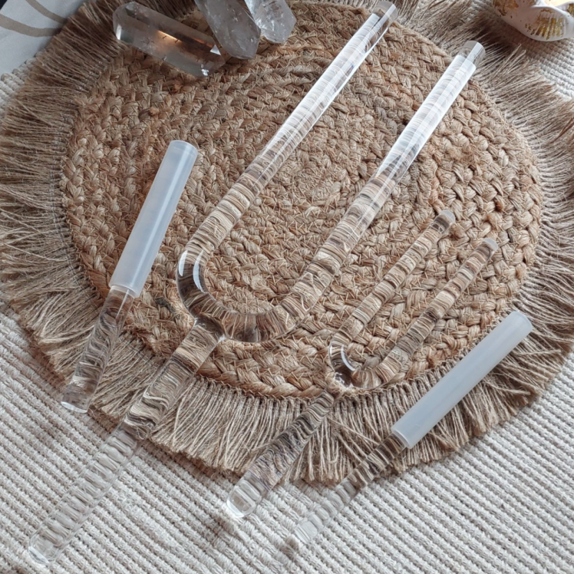 Křišťálová terapeutická ladička 174 Hz