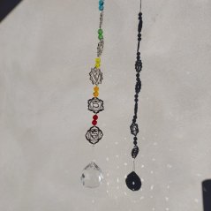 Lapač slnka 7 čakier s feng shui guličkou