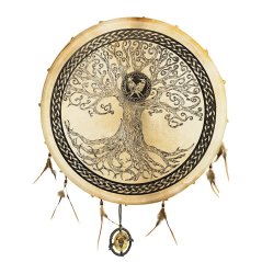 Šamanský bubon 40 cm Strom života