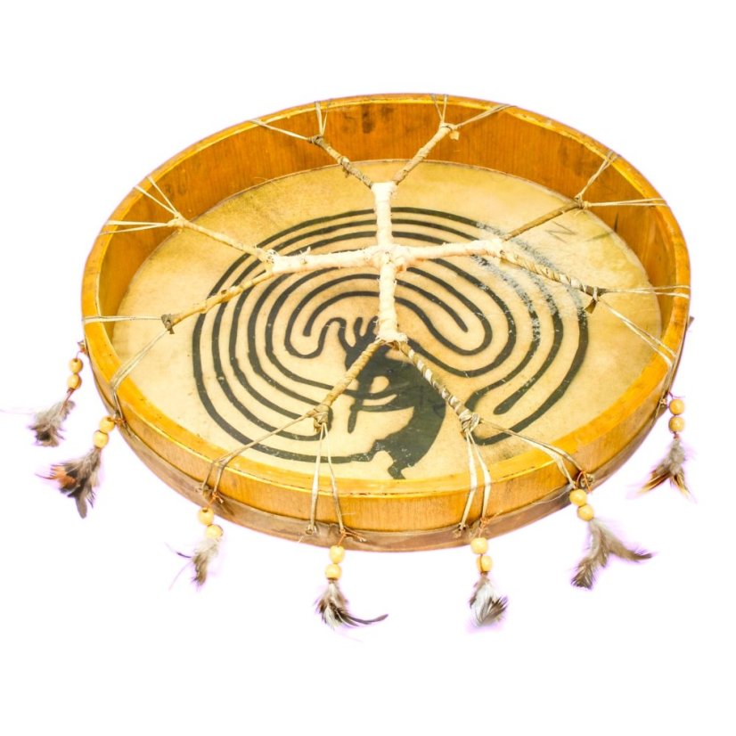Šamanský bubon 45 cm Kokopelli