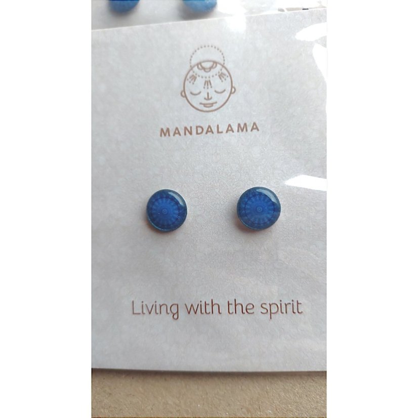 Náušnice na puzete Tretie oko 6. čakra