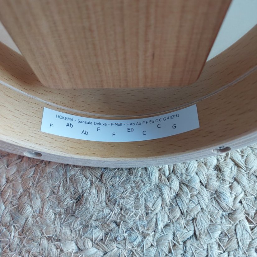 Sansula Deluxe F-Moll 432 Hz Hokema