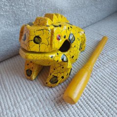 Hracie zvieratko Žaba Pralesnička 14 cm