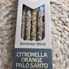 Vonné tyčinky Citronela, pomaranč, palo santo Sagrada Madre