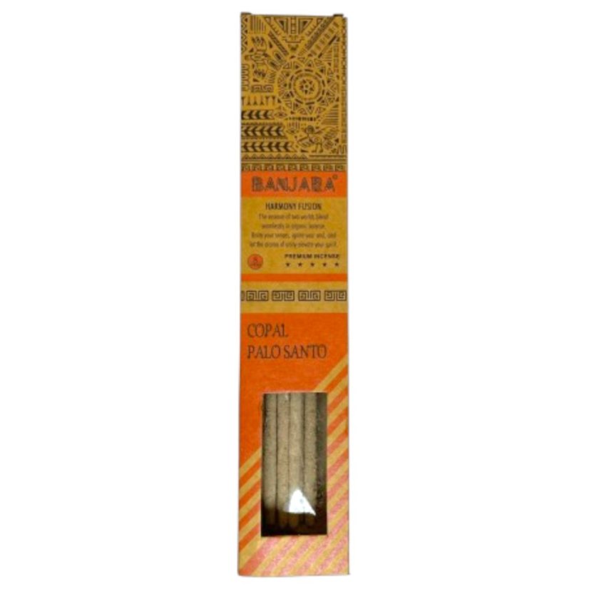 Vonné tyčinky Banjara Harmony Fusion Palo Santo Copal