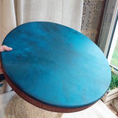 Ocean drum 50 cm modrý